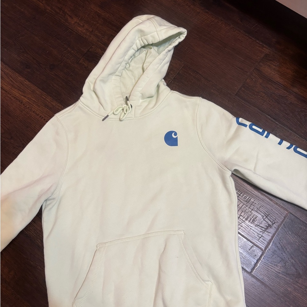 Carhartt Men's Cream Hoodie